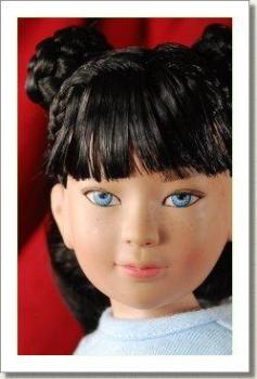 Affordable Designs - Canada - Leeann and Friends - 2012 Basic Linlin - Black Hair/Blue Eyes - Doll
